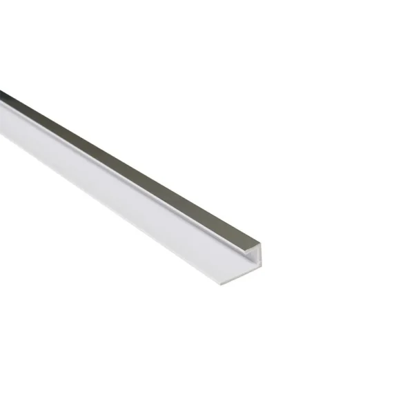 10.5mm End Profile | Chrome | Plastic