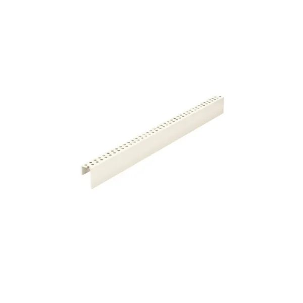 Kerrafront FS-261 Perforated Trim Ivory 3000mm