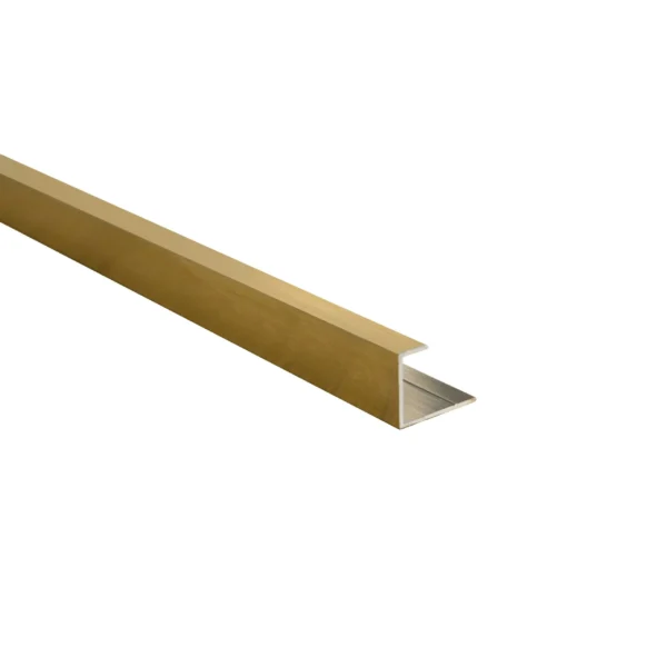 11.5mm End Profile | Brushed Gold | Metal