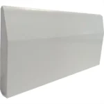PVC Chamfered Skirting Board | 65mm | Gloss White - Image 2