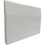 PVC Chamfered Skirting Board | 95mm | Gloss White - Image 2