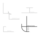 External Corner | Black | Metal - Image 2