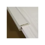 MB 2-Part 8mm End Profile | White | Plastic - Image 2