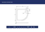 Shires Quadrant Shower Tray - Image 3