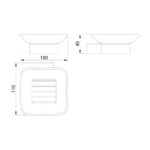 Alpha Soap Dish Holder - Image 3
