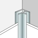 Dumawall+ Aluminium Corner Profile - Image 2
