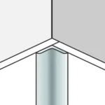 Aluminium Inside Corner Profile - Image 2