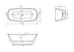 Coral Freestanding Bath - Image 3