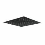 Black Square Shower Head