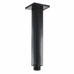 Black Square Shower Ceiling Arm