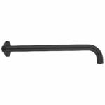 Black Round Shower Wall Arm