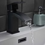 Descent Black Mono Basin Mixer - Image 2