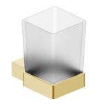 Roma Tumbler Holder Brushed Brass