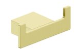 Roma Robe Hook Brushed Brass
