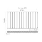 Bravo Double Designer Radiator - Image 7