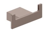 Monza Robe Hook Brushed Bronze