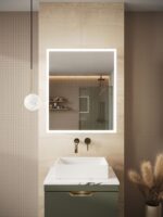 Prospr LED Double Door Mirror with Bluetooth
