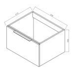 Chevron 600 and 800 Basin Cabinet - Image 3