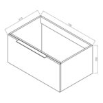 Chevron 600 and 800 Basin Cabinet - Image 6