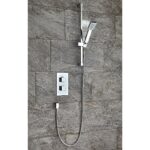 Twin Square Handle, 1 Outlet Concealed Valve - Image 3