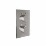 Twin Round Handle Concealed Valve WRAS approved Shower Valve