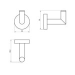 Delta Robe Hook - Image 2