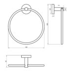 Delta Towel Ring - Image 2