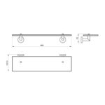 Delta Glass Shelf - Image 2