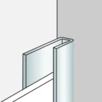 Aluminium 1-Part Finishing Profile - Image 2