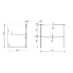 Ella 500,600, 800 Wall Unit - Image 4