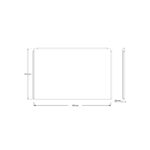 White Gloss Waterproof End Panel - Image 3