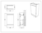 Esme 450 Cloakroom Unit - Image 3