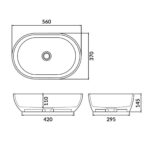 Neo Gloss Counter Top Basin - Image 3