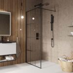 S8 Grid Wetroom Panel