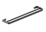 Napoli Double Towel Rail Gunmetal