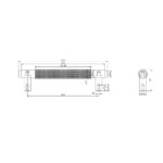 Knurled 160mm Handle - Image 6