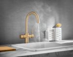 KoGE 3-in-1 Swan Spout Hot Water Tap