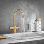 KoGE 3-in-1 Swan Spout Hot Water Tap