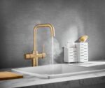 KoGE 3-in-1 Square Spout Hot Water Tap