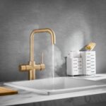 KoGE 3-in-1 Square Spout Hot Water Tap