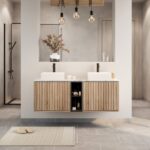 Alfie 1400 Cabinet with Open Storage - Image 4