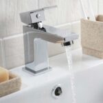 Lanza Mono Basin Mixer with Push Waste - Image 2