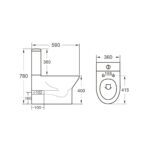 Middleton Rimless Closed Back Pan - Image 2