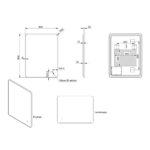 Alfie Soft Edge LED Mirror - Image 6