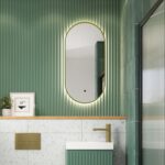 Aubrey Slim LED Mirror 400×800 - Image 2