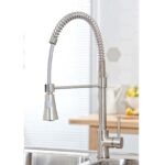 Tirare Kitchen Tap – Brushed Nickel - Image 2