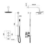 Core Round Handle, Head & Handset Riser Kit - Image 6