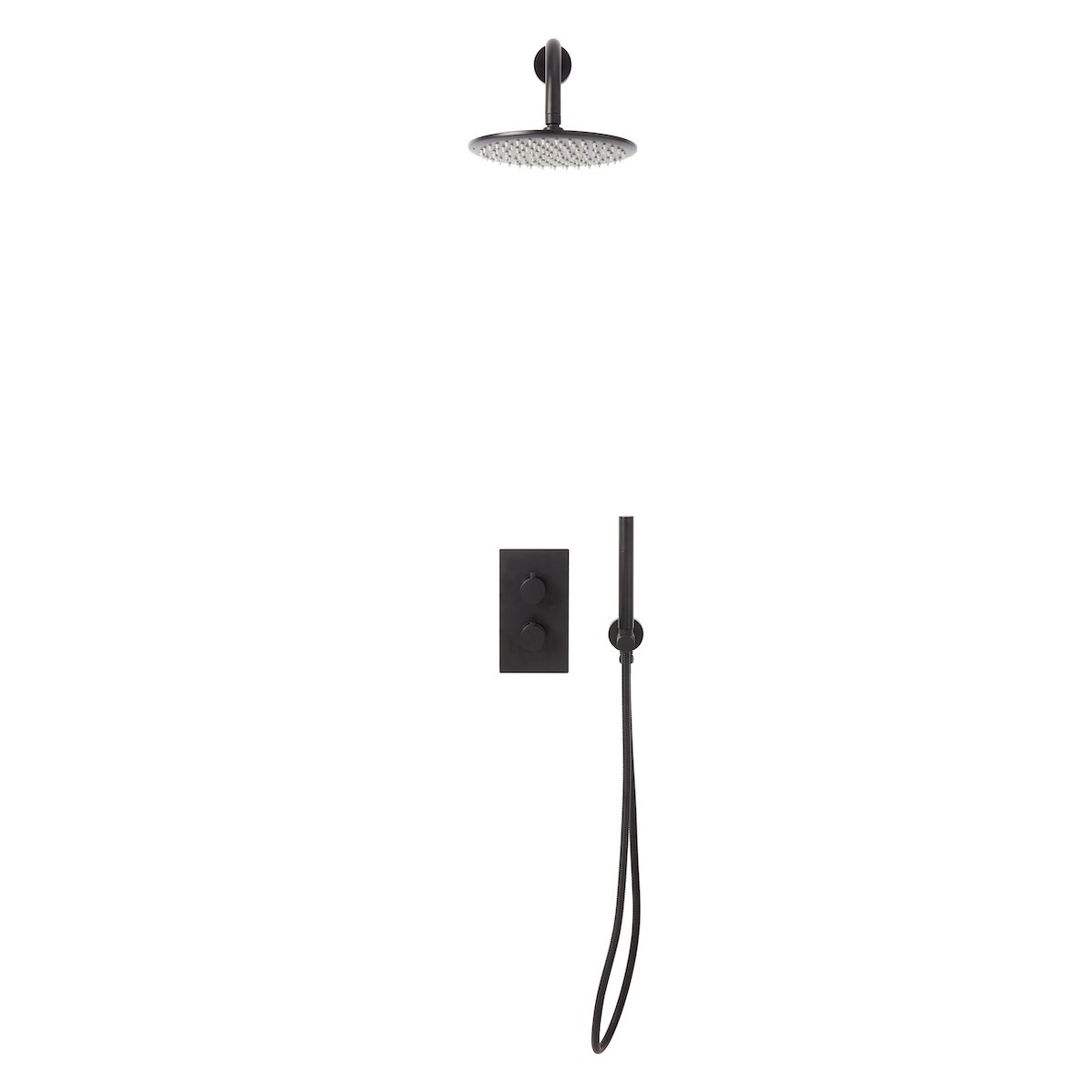 NU-029_CUTOUT_001-1.jpg Core Round Handle, Handset & Mounting Bracket - Image 1