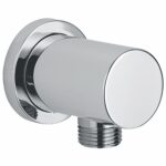 Black Round Outlet Elbow - Image 2