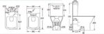 Porto Closed Back Pan & Seat - Image 2